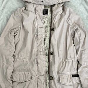 Abercrombie & Fitch Pink Parka Coat